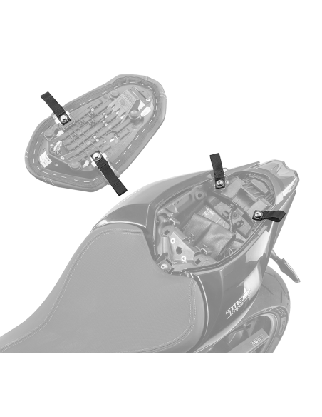 Kit de fixation KRIEGA pour sacoche US TRIUMPH Street Triple 765