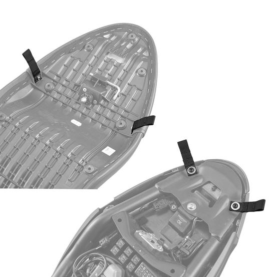 Kit de fixation KRIEGA pour sacoche US TRIUMPH Trident 660