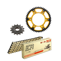 Kit chaine type origine 420 Stealth DID-SUPERSPROX - KTM 65 SX 2011-22 - HUSQVARNA 65 TC 2017-