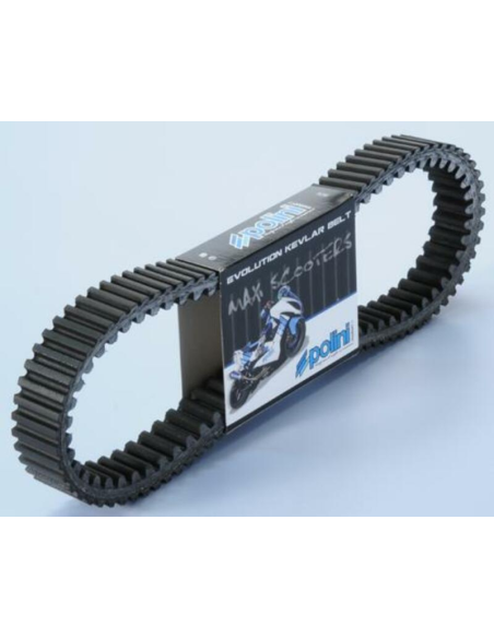 Courroie de transmission renforcée Kevlar POLINI Benelli/Italjet/Malaguti/MBK/Yamaha 125/150cc