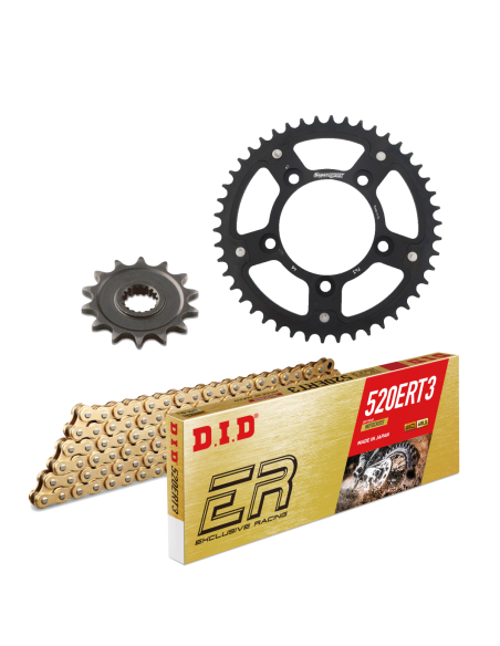 Kit chaine type origine 520 Stealth DID-SUPERSPROX - HONDA 250 CRF R 2010-10