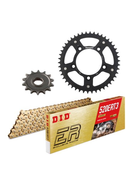 Kit chaine type origine 520 Stealth DID-SUPERSPROX - HONDA 450 CRF-R 2017-