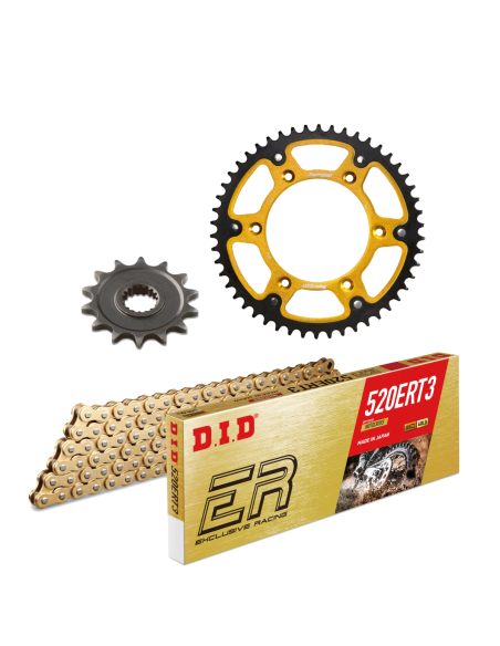 Kit chaine type origine 520 Stealth DID-SUPERSPROX - YAMAHA 250 YZ-F 2014-22