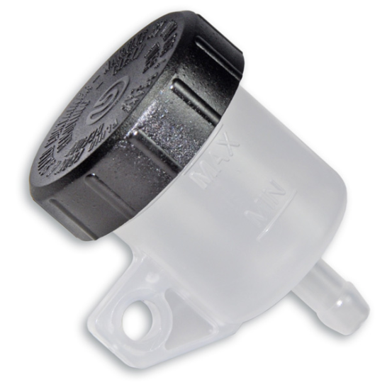 Réservoir de Maître-cylindre BREMBO 15ml - Sortie droite - Transparent