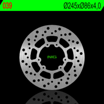Disque de frein NG avant 245x86x4,0