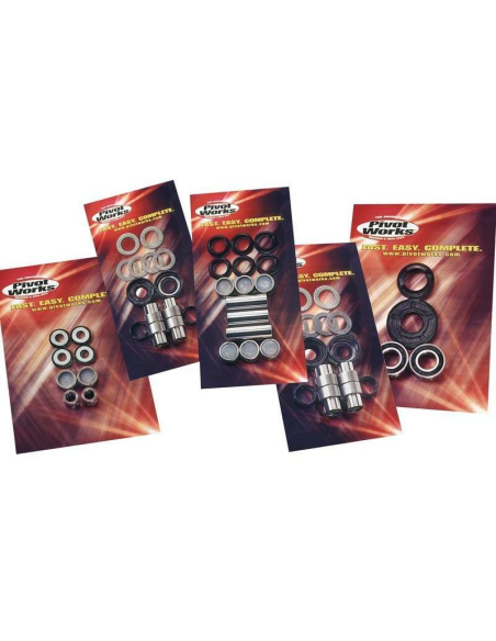 Kit reconditionnement triangle avant supérieur PIVOT WORKS Suzuki LT-R450 2006 - 2011