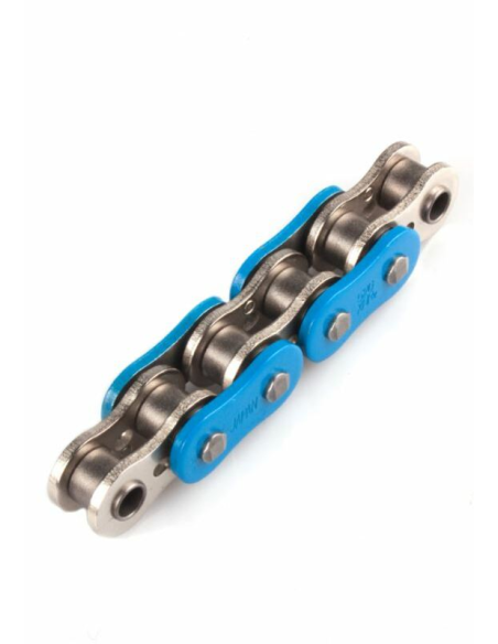 Attache à rivet creux Chaine AFAM 520 XHR2-B Bleu