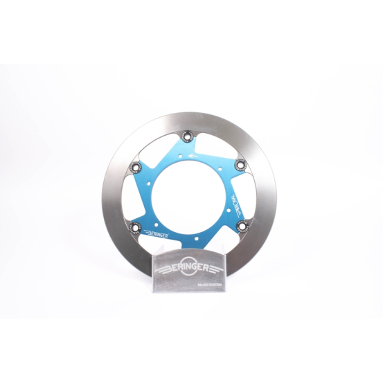 Disque de frein BERINGER Aeronal inox flottant bleu 254mm - KT5LGBLI