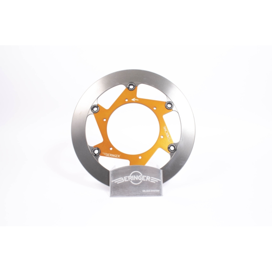 Disque de frein BERINGER Aeronal fonte flottant orange 297mm pour roue en 16 - KT1LGOMMF