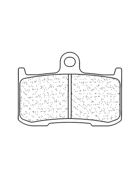 Plaquettes de frein avant CL BRAKES - C60 Utilisation racing uniquement