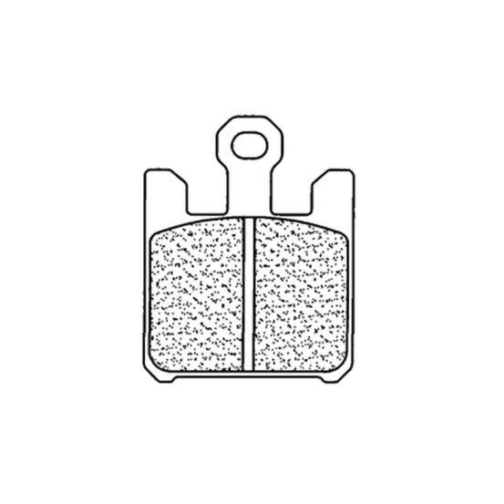 Plaquettes de frein avant CL BRAKES - C60 Utilisation racing uniquement