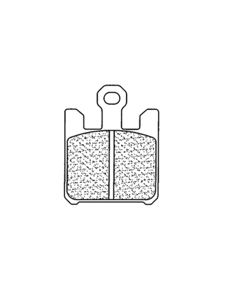 Plaquettes de frein avant CL BRAKES - C60 Utilisation racing uniquement
