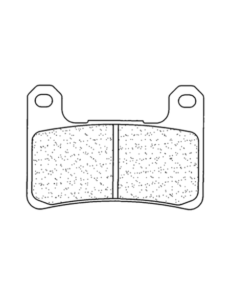 Plaquettes de frein avant CL BRAKES - C60 Utilisation racing uniquement