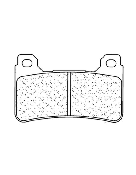 Plaquettes de frein avant CL BRAKES - C60 Utilisation racing uniquement