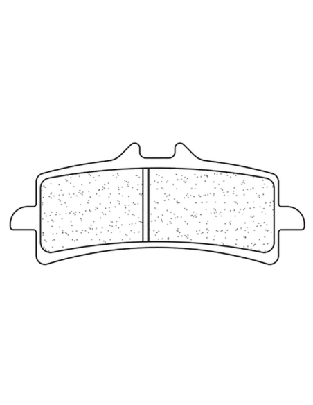 Plaquettes de frein avant CL BRAKES - C60 Utilisation racing uniquement