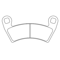 Plaquettes de frein avant ou arrière CL BRAKES - ATV1 métal fritté quad