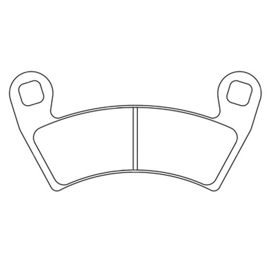 Plaquettes de frein avant ou arrière CL BRAKES - ATV1 métal fritté quad