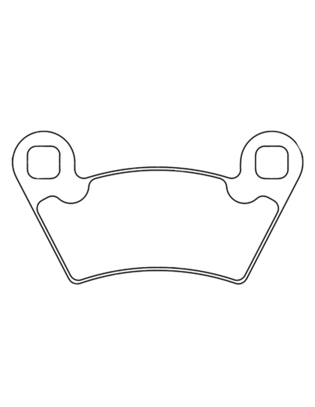 Plaquettes de frein avant ou arrière CL BRAKES - ATV1 métal fritté quad
