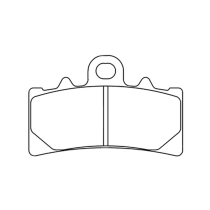 Plaquettes de frein avant CL BRAKES - XBK5 métal fritté route / racing