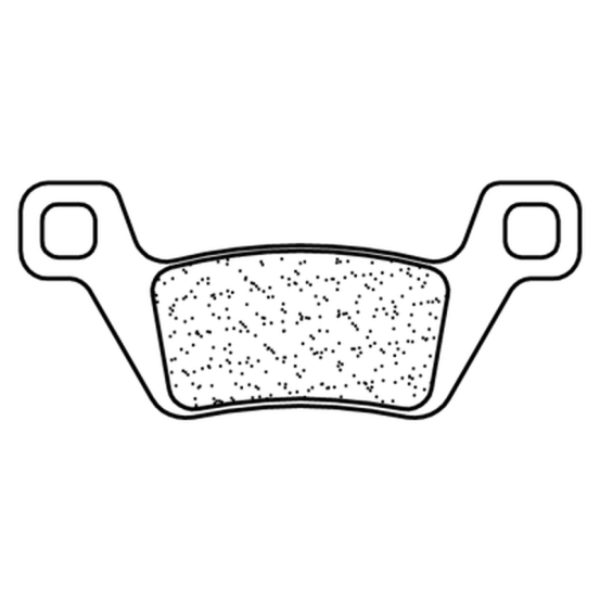 Plaquettes de frein avant ou arrière CL BRAKES - ATV1 métal fritté quad
