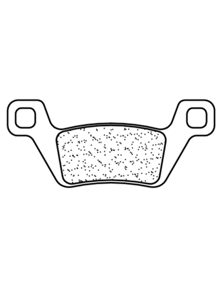 Plaquettes de frein avant ou arrière CL BRAKES - ATV1 métal fritté quad