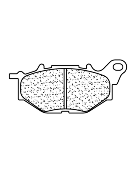 Plaquettes de frein avant CL BRAKES - XBK5 métal fritté route / racing