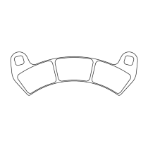 Plaquettes de frein avant ou arrière CL BRAKES - ATV1 métal fritté quad