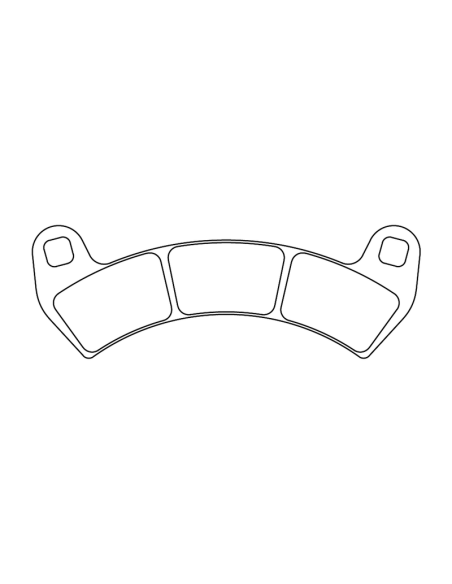Plaquettes de frein avant ou arrière CL BRAKES - ATV1 métal fritté quad