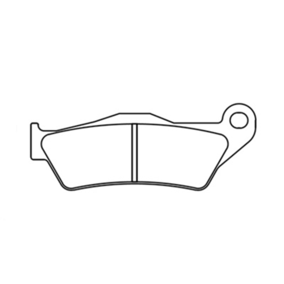 Plaquettes de frein avant CL BRAKES - XBK5 métal fritté route / racing