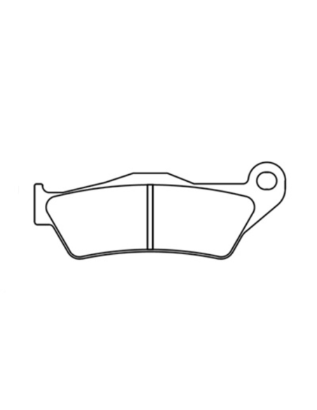 Plaquettes de frein avant CL BRAKES - XBK5 métal fritté route / racing