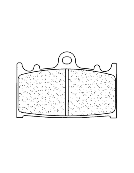 Plaquettes de frein avant CL BRAKES - C60 Utilisation racing uniquement