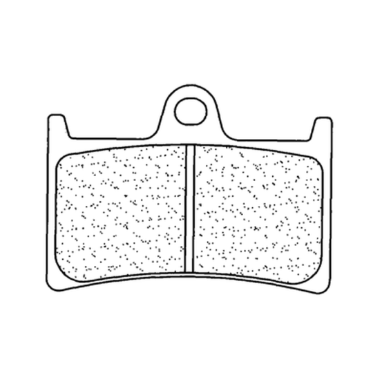 Plaquettes de frein avant CL BRAKES - C60 Utilisation racing uniquement