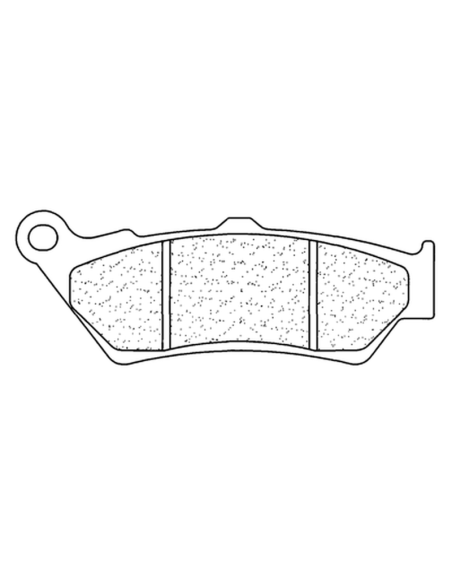 Plaquettes de frein avant CL BRAKES - C60 Utilisation racing uniquement