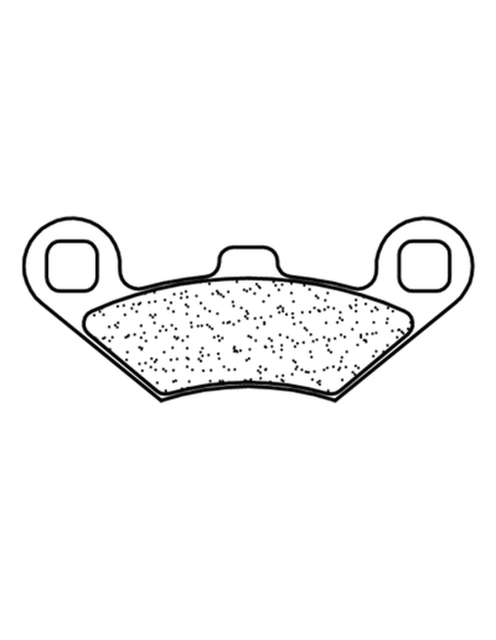 Plaquettes de frein avant ou arrière CL BRAKES - MAXI-SC métal fritté maxi-scooter