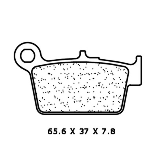 Plaquettes de frein avant ou arrière CL BRAKES - SC métal fritté scooter