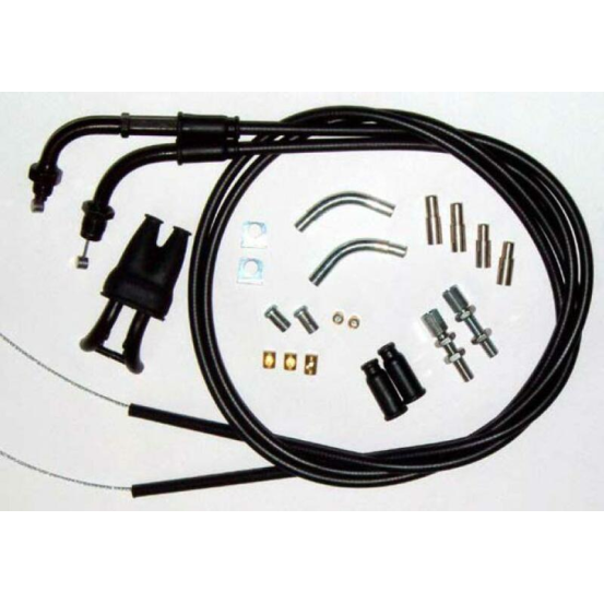 Double cable de gaz universel (2 x 1,35 mètres) VENHILL