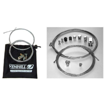 Kit cables réparation route (embrayage + gaz avec sac en nylon) VENHILL