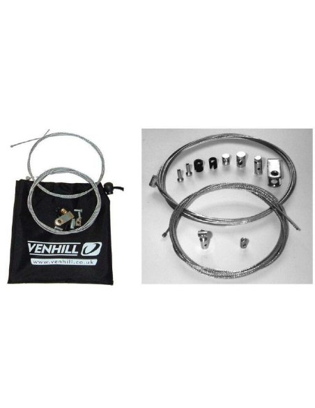Kit cables réparation route (embrayage + gaz avec sac en nylon) VENHILL