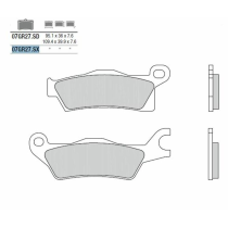 Plaquette de frein BREMBO 07GR27SX métal fritté Quad