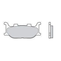 Plaquettes de frein BREMBO route métal fritté - 07YA34LA