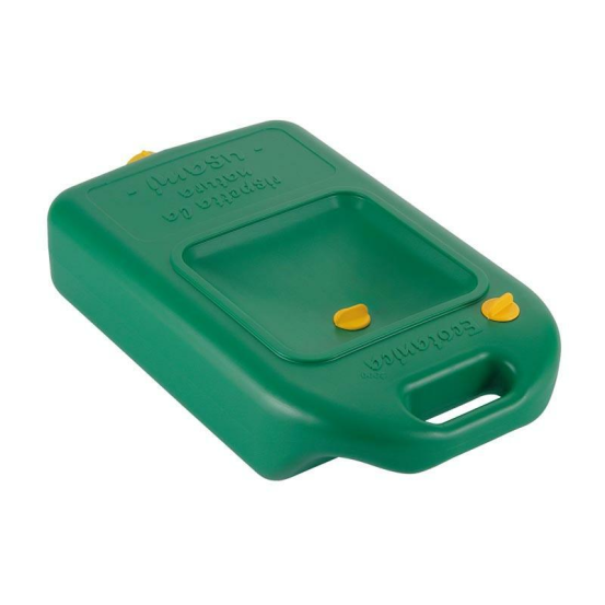Bac récupérateur d'huile de vidange moto PRESSOL 10 Litres