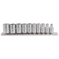 Jeu De 8 Douilles 6 Pans 1/4 DRAPER (5mm a 12mm)