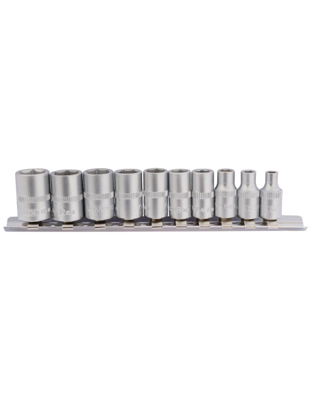 Jeu De 8 Douilles 6 Pans 1/4 DRAPER (5mm a 12mm)