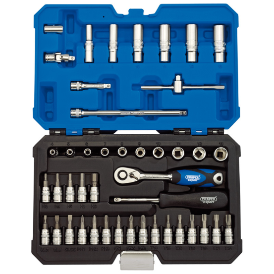 Coffret de douilles et cliquet DRAPER 44 pièces