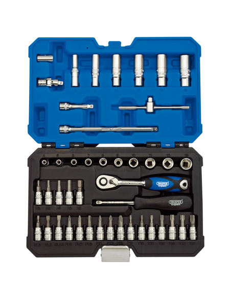 Coffret de douilles et cliquet DRAPER 44 pièces