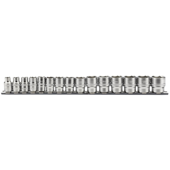 Jeu de 15 douilles 3/8 DRAPER 6 pans de 8 à 22mm