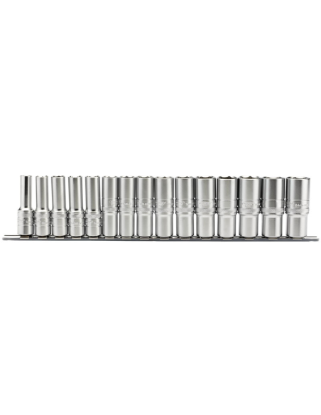 Jeu de 15 douilles longues 1/2 DRAPER
