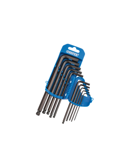 Jeu de 10 clés mâles 6 pans longues