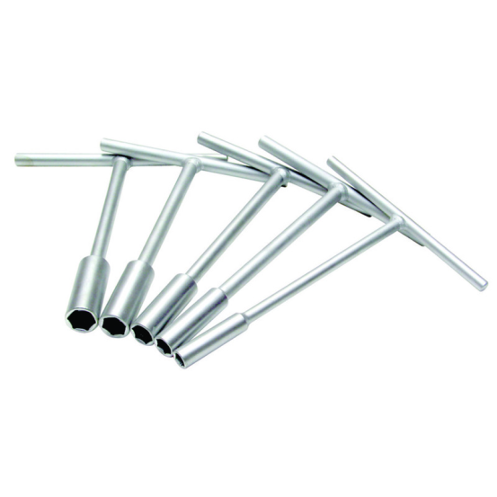 Jeu de 5 mini clés MOTION PRO en T 6 pans