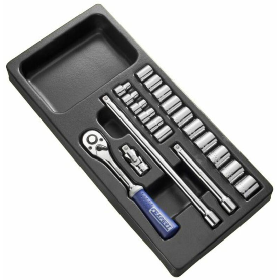 Module d'outils EXPERT Douilles et cliquet 3/8